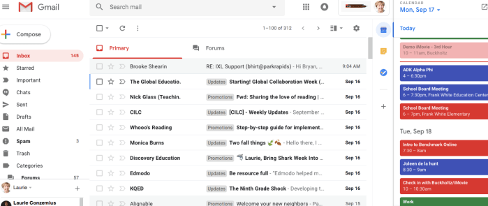New Gmail